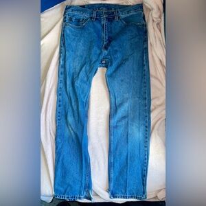 Levi Strauss 505 Blue Jeans (Size 32/30)